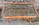 Table basse rotin rectangulaire, Riviera plateau verre 1970