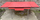 Table formica rouge mouchetée et 4 chaises assorties, vintage, années 50