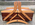 Travailleuse à couture vintage en bois – Design articulé, années 50-60