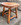 Tabouret Paysan Vintage en Pin Massif, Pieds Tournés, Style Rustique Chalet, années 50/60