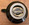 Service à café 12 tasses « Helvetia Express » — Céramique vert sapin et or, France, années 1950-1960