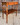 Console chevet colonnettes tournées style Louis XV bois 1900 / 1920