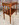 Console chevet colonnettes tournées style Louis XV bois 1900 / 1920