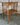 Console chevet colonnettes tournées style Louis XV bois 1900 / 1920