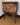 Table de chevet, pied compas, marbre, fleur, vintage, années 50