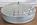 Plafonnier Lucien Gau cristal et aluminium vintage