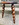 porte pot, pied tire bouchon, bois massif, tripode, vintage