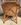Fauteuil en rotin tressé à la main, esprit bord de mer vintage 