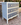 Commode relookée Farrow & Ball, l'élégance British en bleu profond et bleu glacier 