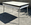 Grande table formica, couleur crème, Elem, vintage, années 50 - 60