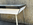 Grande table formica, couleur crème, Elem, vintage, années 50 - 60