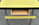 Table formica jaune citron, ses 4 chaises, vintage, années 60