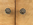 Table de chevet bois et métal, années 50.