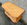 Table de chevet bois et métal, années 50.