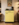 Meuble de cuisine vintage jaune citron en Formica – Années 1950/1960
