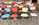 Lot de chaises formica, vintage, années 50, 60 et 70, multicolor