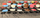 Lot de chaises formica, vintage, années 50, 60 et 70, multicolor