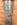 Pied de lampe colonne laiton papier marbré Van Cort, vintage, Années 1975-80