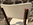 Paire de chaises vintage à dossier et assise garnis, style années 1950
