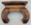 Porte-pot d'opium en bois sculpté, style asiatique traditionnel