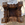 Porte-pot d'opium en bois sculpté, style asiatique traditionnel
