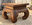 Porte-pot d'opium en bois sculpté, style asiatique traditionnel