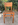 Lot de 10 chaises de bistrot signées ELF indislocables, vintage, années 50 / 70