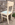Ensemble vintage de trois chaises et tabouret, formica vert pâle, vintage, années 50
