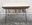 Ensemble table et chaises pieds eiffel bicolor, vintage, années 50