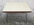 Ensemble table et chaises pieds eiffel bicolor, vintage, années 50