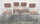 Ensemble table et chaises pieds eiffel bicolor, vintage, années 50
