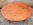 Table ronde en chêne massif à allonges, mécanisme à glissières d’ébéniste, fin XIXème s.