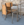 Bureau d’enfant vintage avec sa chaise d’écolier — esprit J. Hitier et moderniste, vintage, années 1950-60